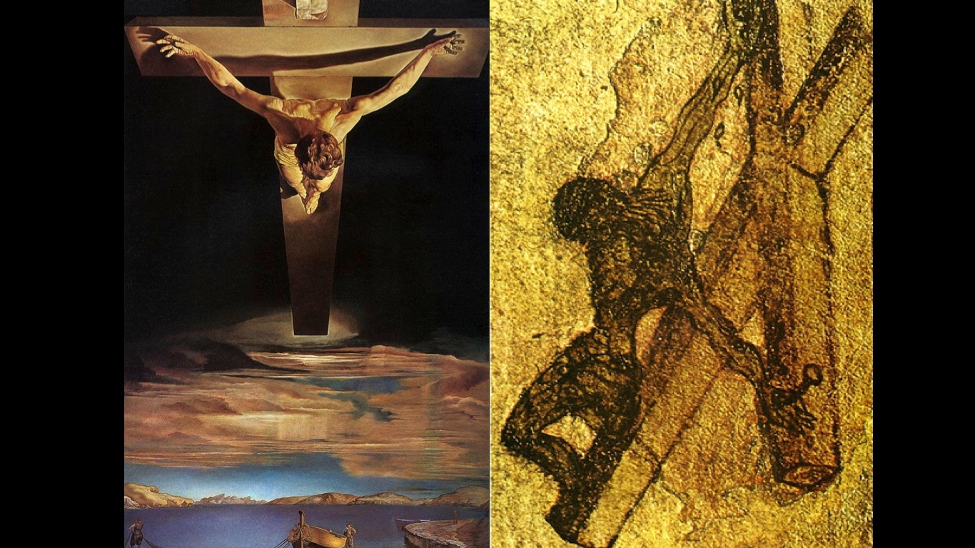 Cristo de Dalí y de Juan de la Cruz